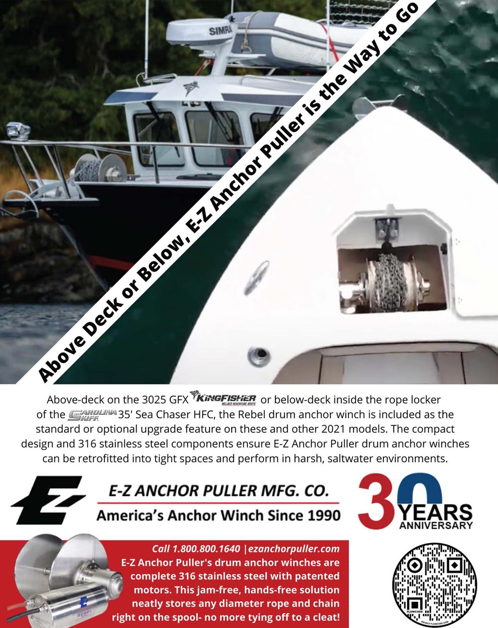 EZ Anchor Puller Advertisement