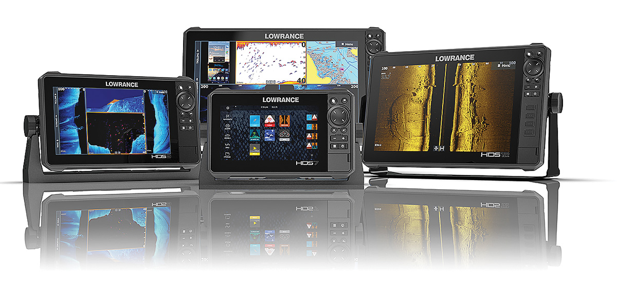 Lowrance’s HDS Live with touch screen