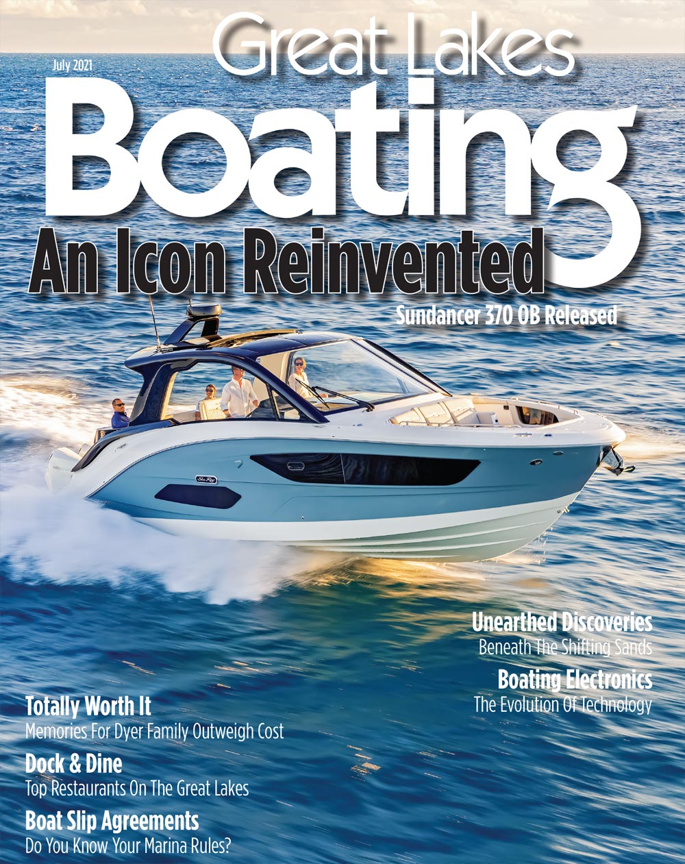 Great Lakes Boating July 2021 Cover