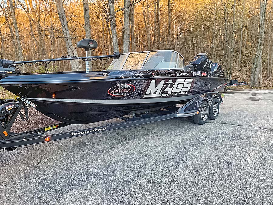 Mags black boat