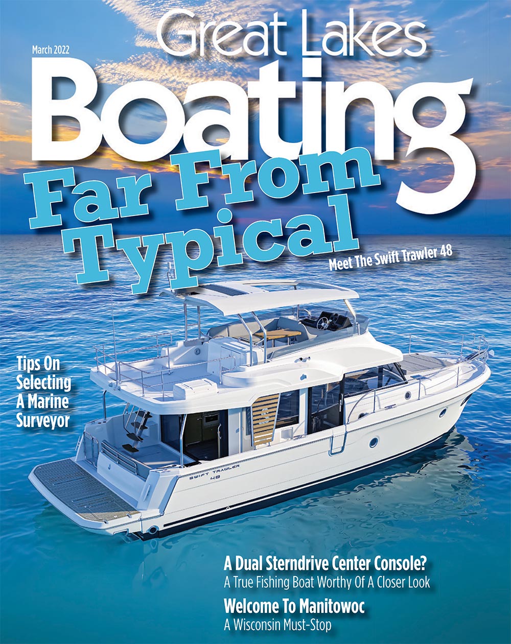 Great Lakes Boating March 2022 cover