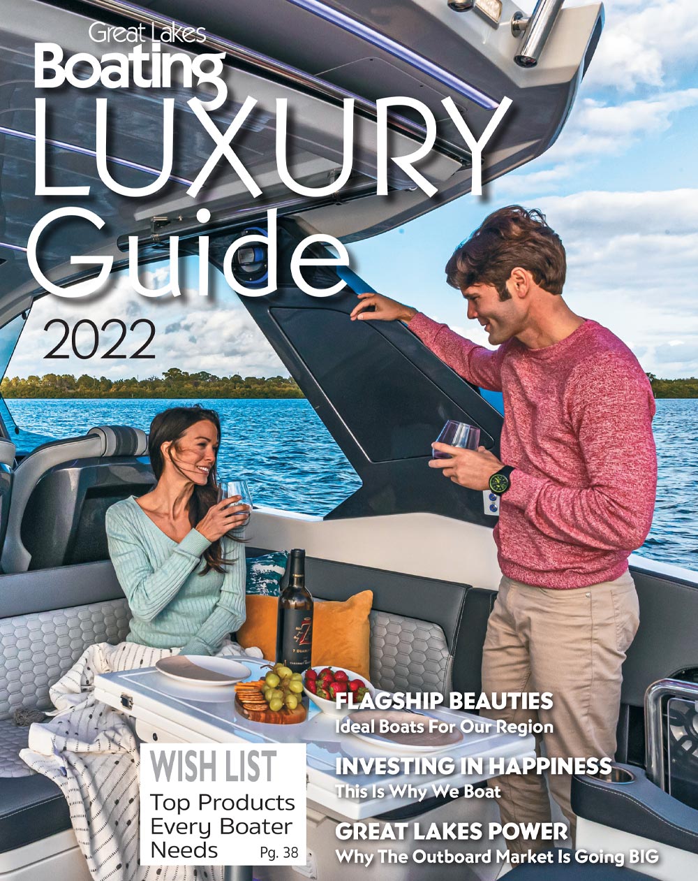 Great Lakes Boating Luxury Guide 2022 cover