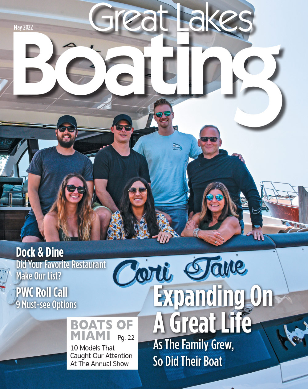 Great Lakes Boating May 2022 cover