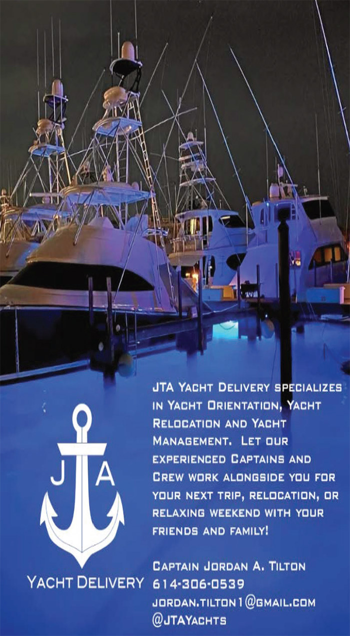 JTA Yacht Delivery & Consulting Advertisement