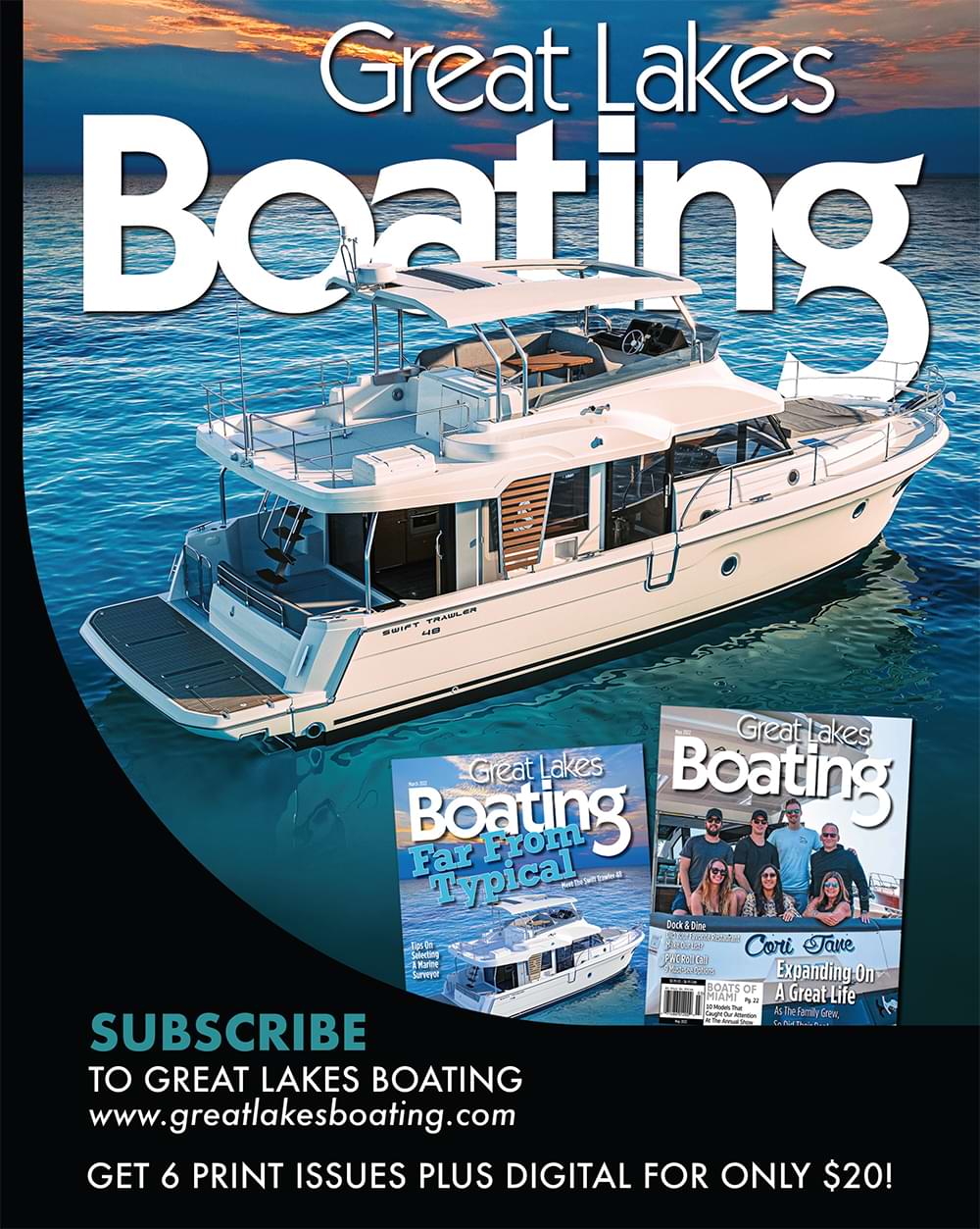 Great Lakes Boating Advertisement