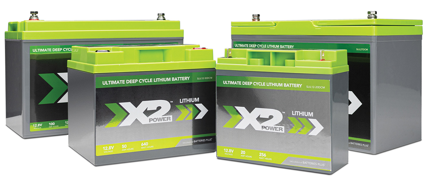 X2Power Marine Lithium Batteries