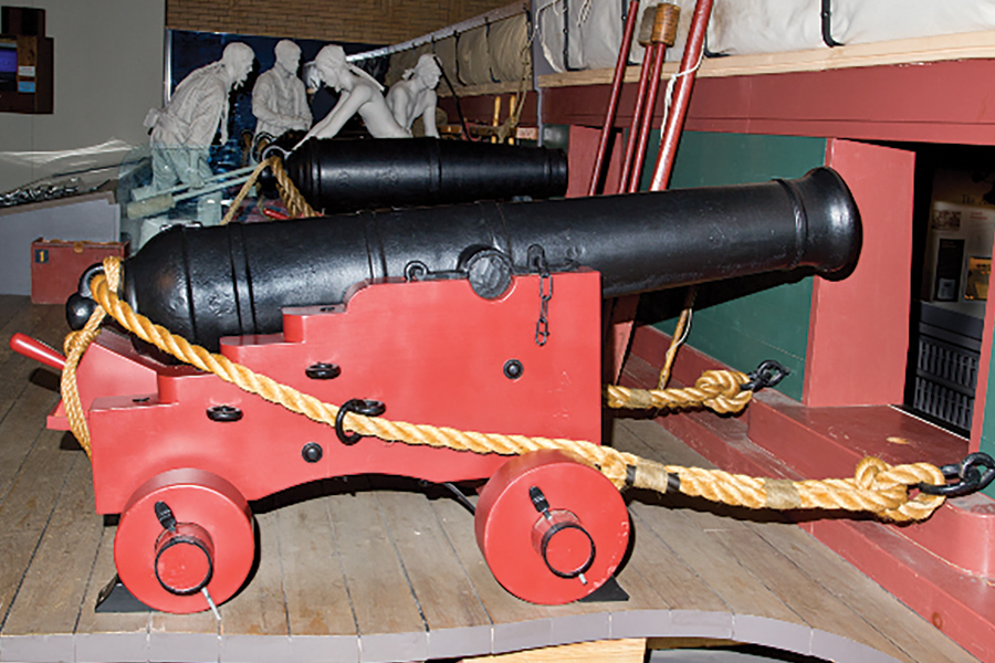 Erie Maritime Museum’s long gun